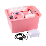 Carvallo 6-håls Inomhus Hydroponik-System | Komplett set med luftpump & nätkoppar | För snabb & ren växttillväxt – 220V Carvallo