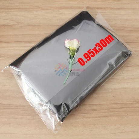 Carvallo Perforerad Agrarfolie av PE | 95 cm Bredd | För grönsaksodling & fuktskydd | Värme- & tillväxtfrämjande Carvallo