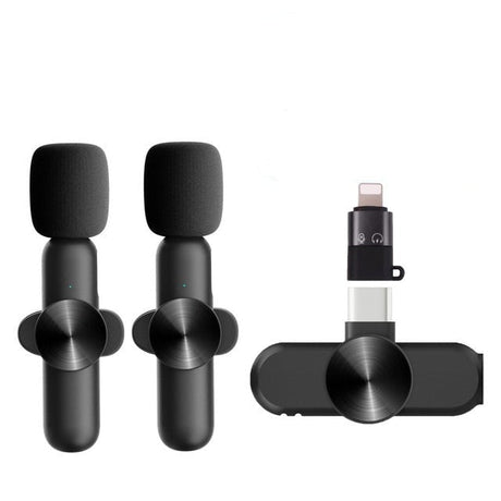 Trådlös Lavalier-minimikrofon-Phone Accessories-Hemnix-2 Gen Typ-C IOS-Hemnix