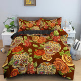 Skelett-sänglakan-Home-Hemnix-Uppsättning K-UK Enkel 135x200cm-Hemnix