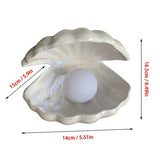 ShellGlow - Förtrollande keramiklampa för nattstämning Carvallo