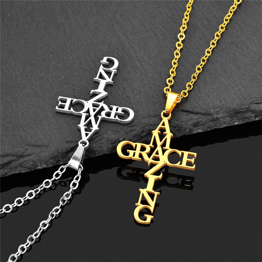 Amazing Grace Kors Halsband-Jewelry for women-Hemnix-Guld-Hemnix