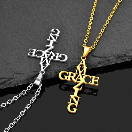 Amazing Grace Kors Halsband-Jewelry for women-Hemnix-Guld-Hemnix