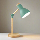 Royallure Wood Nordisk Skrivbordslampa - Justerbar, Minimalistisk Design, E26/E27 Sockel Carvallo