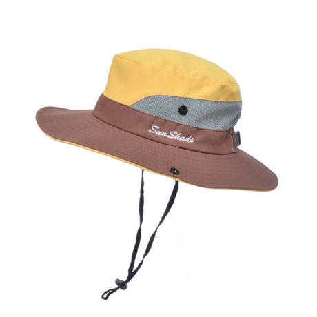 Solhatt för barn med UV-skydd-Accessories-Hemnix-Gul2-S 52-54-Hemnix