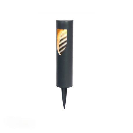 Hachiro - Solar Walkway Garden Light med LED Svart Finish Carvallo