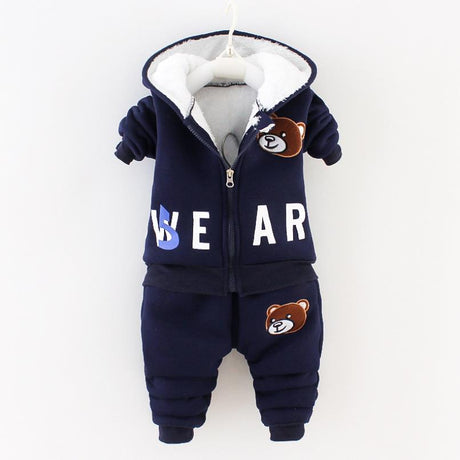Baby vinterutrustningar för barn-Kids-Hemnix-Björn - Marinblå-9M-12M-Hemnix