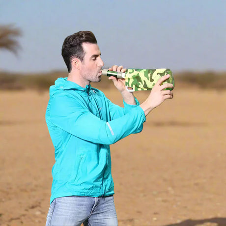 Carvallo Vattenfilter AquaNomad L630 | 0,1 Mikron Ultrafiltration | För camping & överlevnad | Inkl. tillbehör & bärväska Carvallo