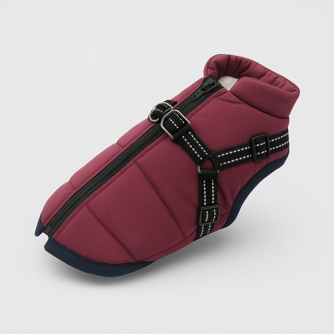 Hundjacka Vattentät Fleecejacka med Selen Carvallo