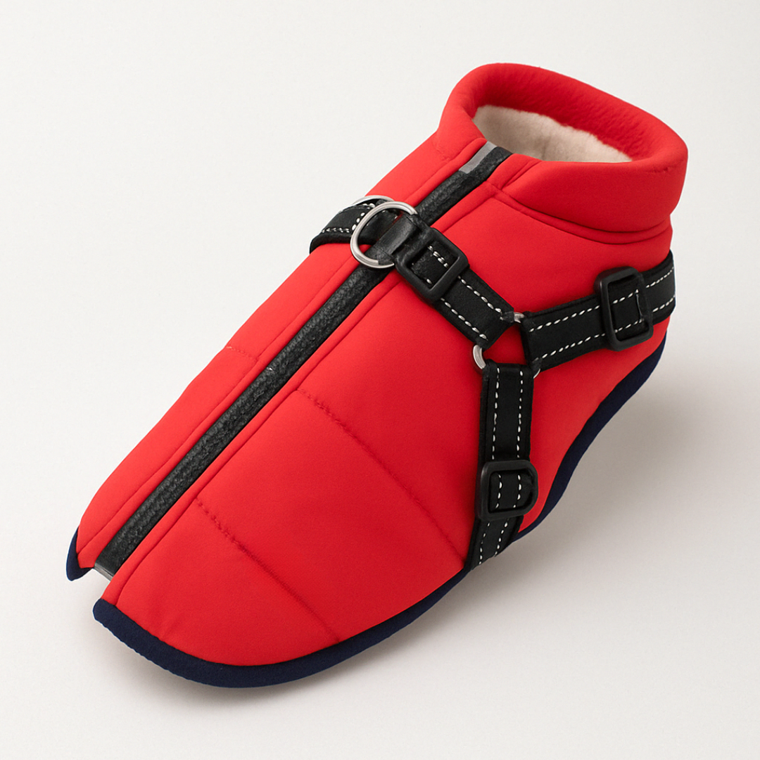 Hundjacka Vattentät Fleecejacka med Selen Carvallo