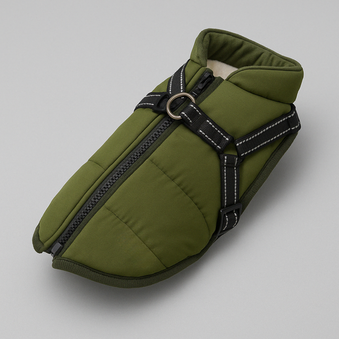 Hundjacka Vattentät Fleecejacka med Selen Carvallo