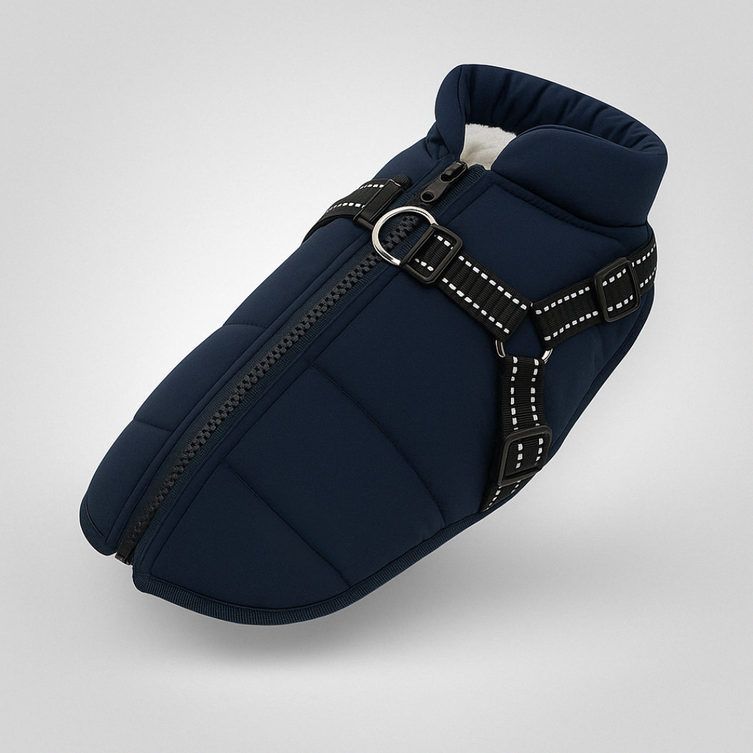 Hundjacka Vattentät Fleecejacka med Selen Carvallo