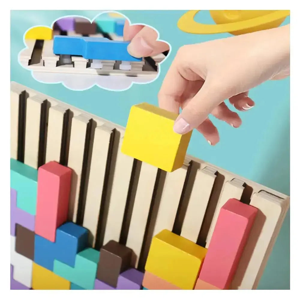 Balansspel i trä för fokus och avslappning MILA Sverige