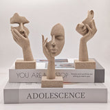 Carvallo – Abstrakta Maskfiguriner Set för en Konstnärlig & Stilren Interiör Carvallo