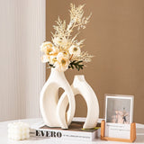 Carvallo – Luksuriösa Geometriska Vaser Set för Moderna Blomsterarrangemang Carvallo