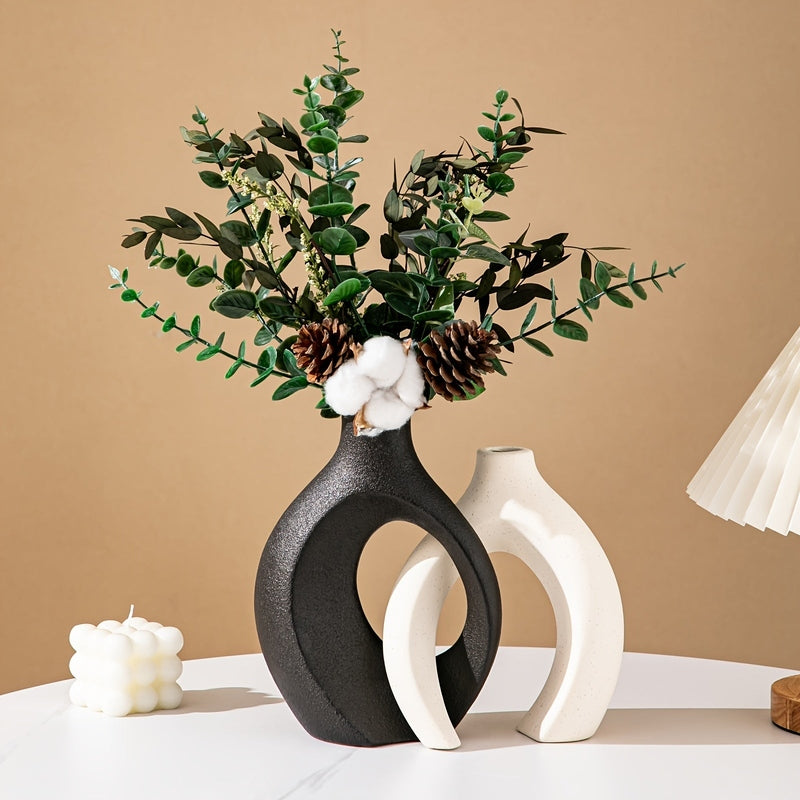 Carvallo – Luksuriösa Geometriska Vaser Set för Moderna Blomsterarrangemang Carvallo