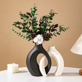 Carvallo – Luksuriösa Geometriska Vaser Set för Moderna Blomsterarrangemang Carvallo