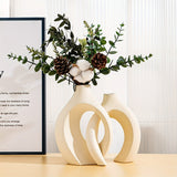 Carvallo – Luksuriösa Geometriska Vaser Set för Moderna Blomsterarrangemang Carvallo