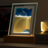 PeaceWave - Elegant sandflödeslampa för stressavlastning Carvallo