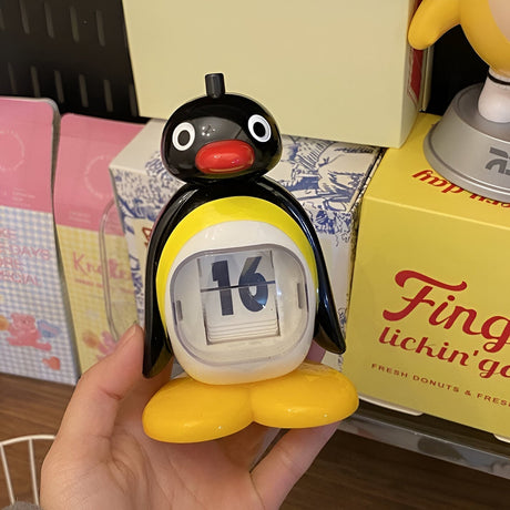 PenguinTidy - Manuellt flip leksak med sött pingvindesign Carvallo