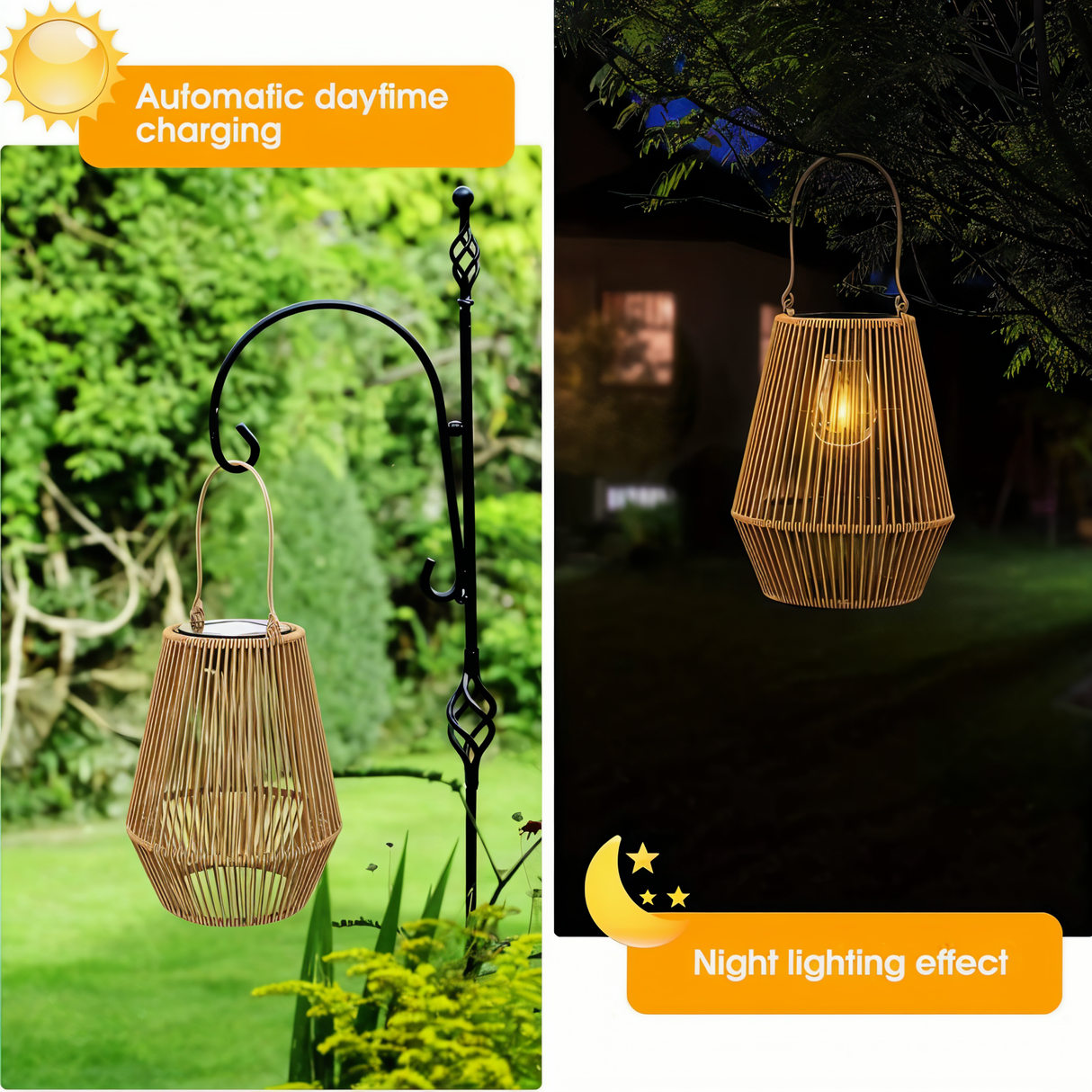 Carvallo – Elegant Hängande Lantern med Tidlös Rattan Charm Carvallo