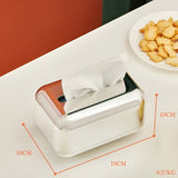 Carvallo Näsdukslåda | Spegel-Guld Finish | Högglans Design | Stilren & Ordentlig Carvallo