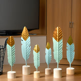 Carvallo – Miljövänliga fjärrformade mini trädekorationer för charmig heminredning Carvallo