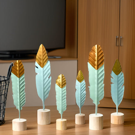 Carvallo – Miljövänliga fjärrformade mini trädekorationer för charmig heminredning Carvallo