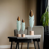 Carvallo – Miljövänliga fjärrformade mini trädekorationer för charmig heminredning Carvallo