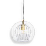 Veloura Globe Pendellampa – Vintage Glas Taklampa i Modern Design Hemnix