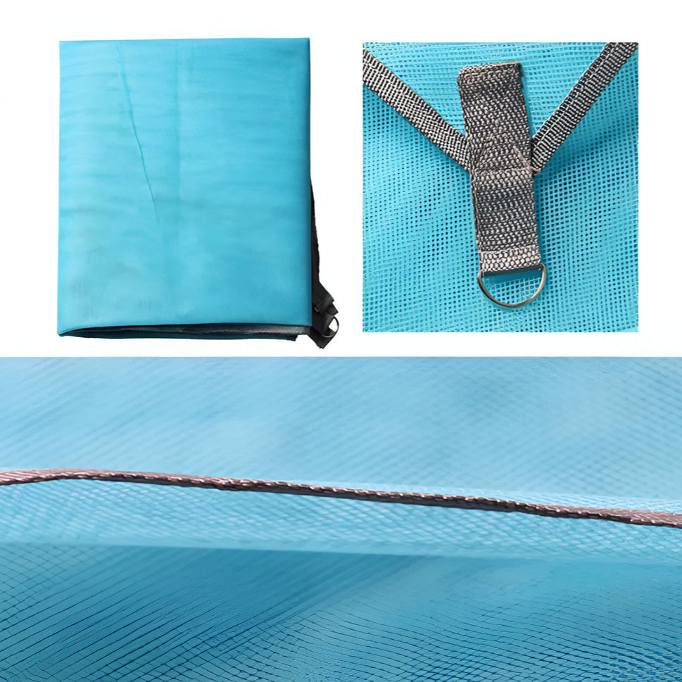 SandAway – Sandfri strandmatta med säker förankring för ren utomhuskomfort Carvallo