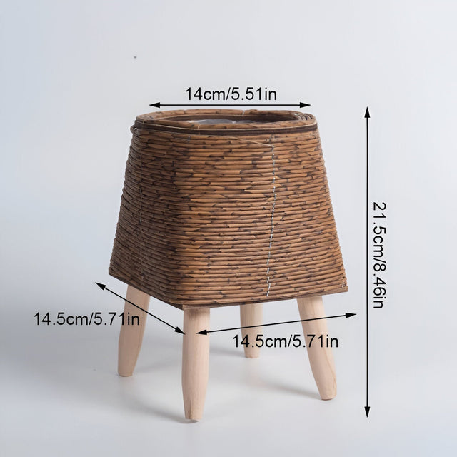 Carvallo - Dekorativ växtbox med rustik inspirerad design och tidlös accent för varje inomhusmiljö Carvallo