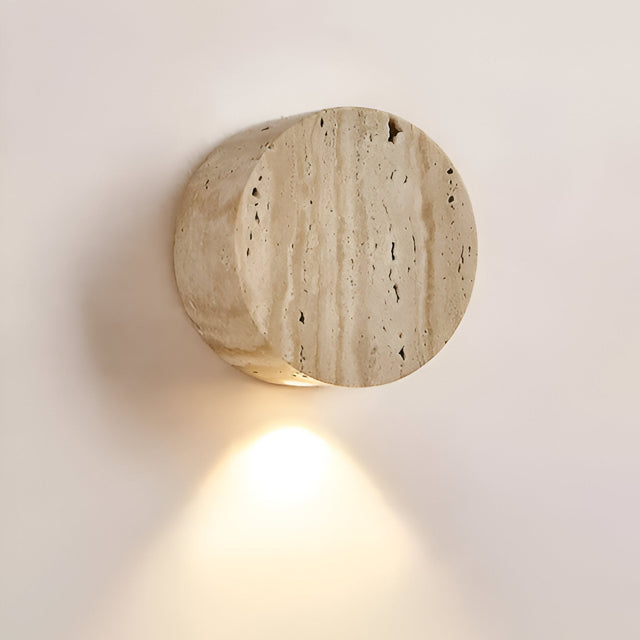 OrbGlow – Vägglampa med mjukt sken och Wabi Sabi-inspirerad estetik Carvallo