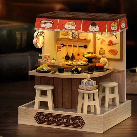 Carvallo – Miljövänligt gör-det-själv miniatyrdockhusset för fantasi och skoj Carvallo