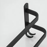 Carvallo – Platsbesparande väggmonterad stativ med stänger i flera nivåer och enkel installation Carvallo