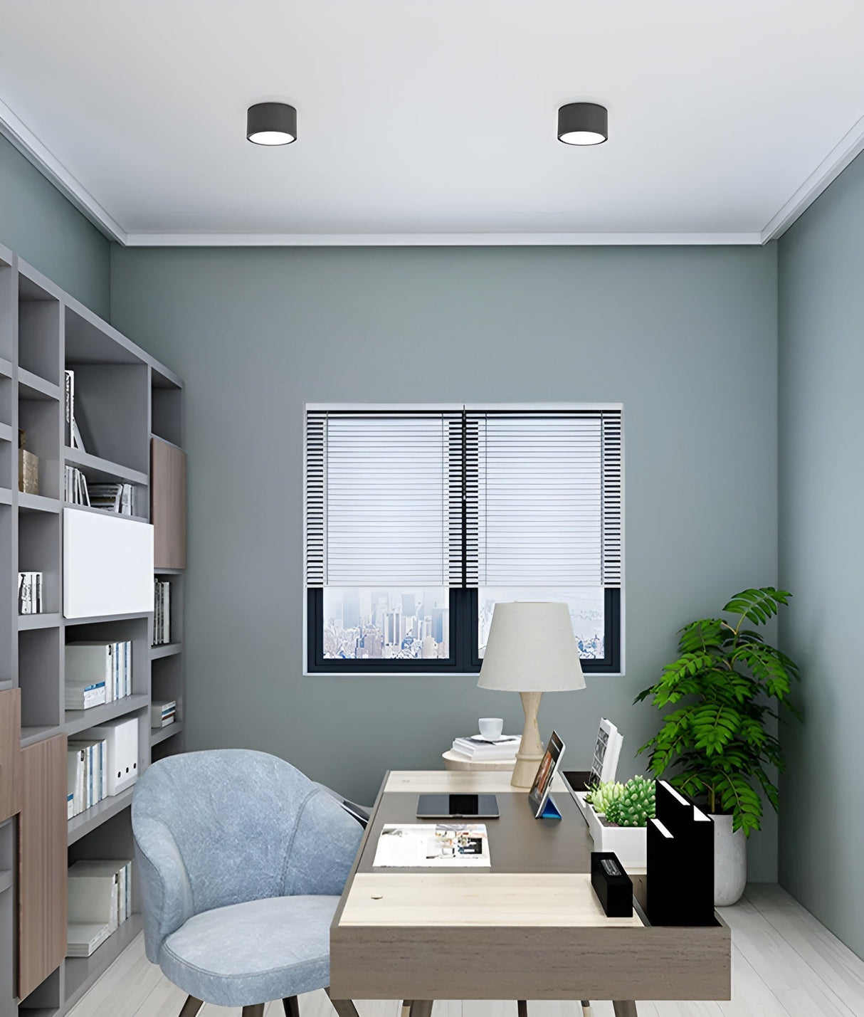 Carvallo – Minimalistisk Zylinder taklampa med Varm Ljus Accent Carvallo