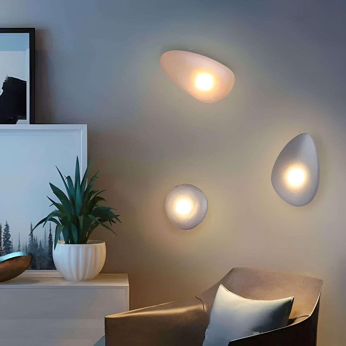 LED Vägglampa i Kieselstein Design – Dekorativ nordisk design för vardagsrum och hall Carvallo