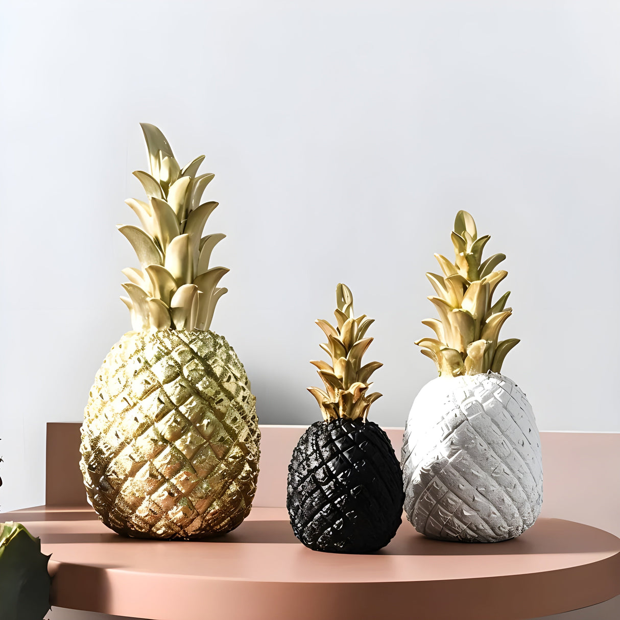 PineGlow Decor - Dekorativ Ananas-Ananas-Vardagsrumsdekor Carvallo