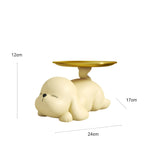 PuppyTail - Dekorativ hundnyckelhållareplatta för moderna hem Carvallo