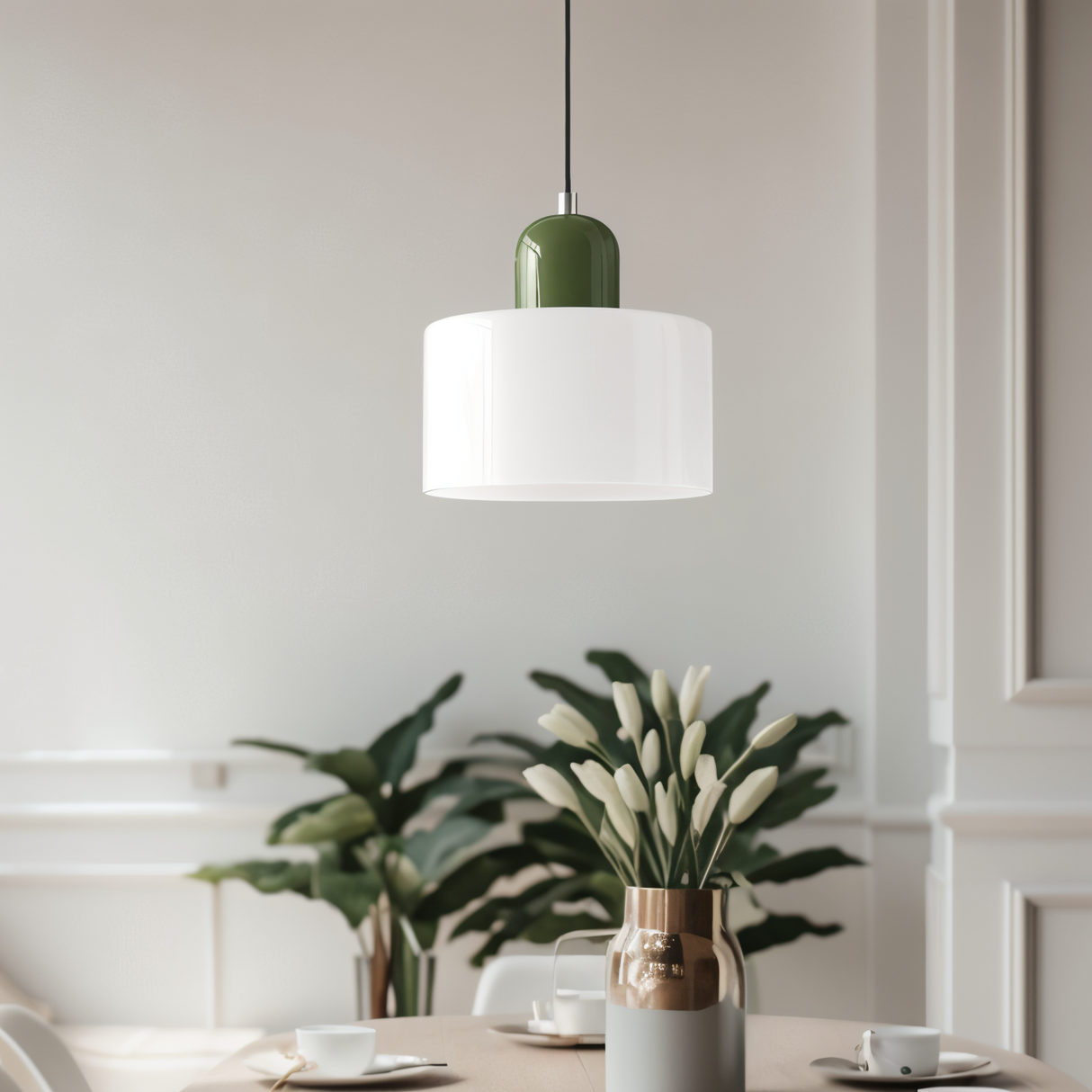 Coloris Cylin Pendellampa – Färgglad Cylindrisk Taklampa i Glas Hemnix
