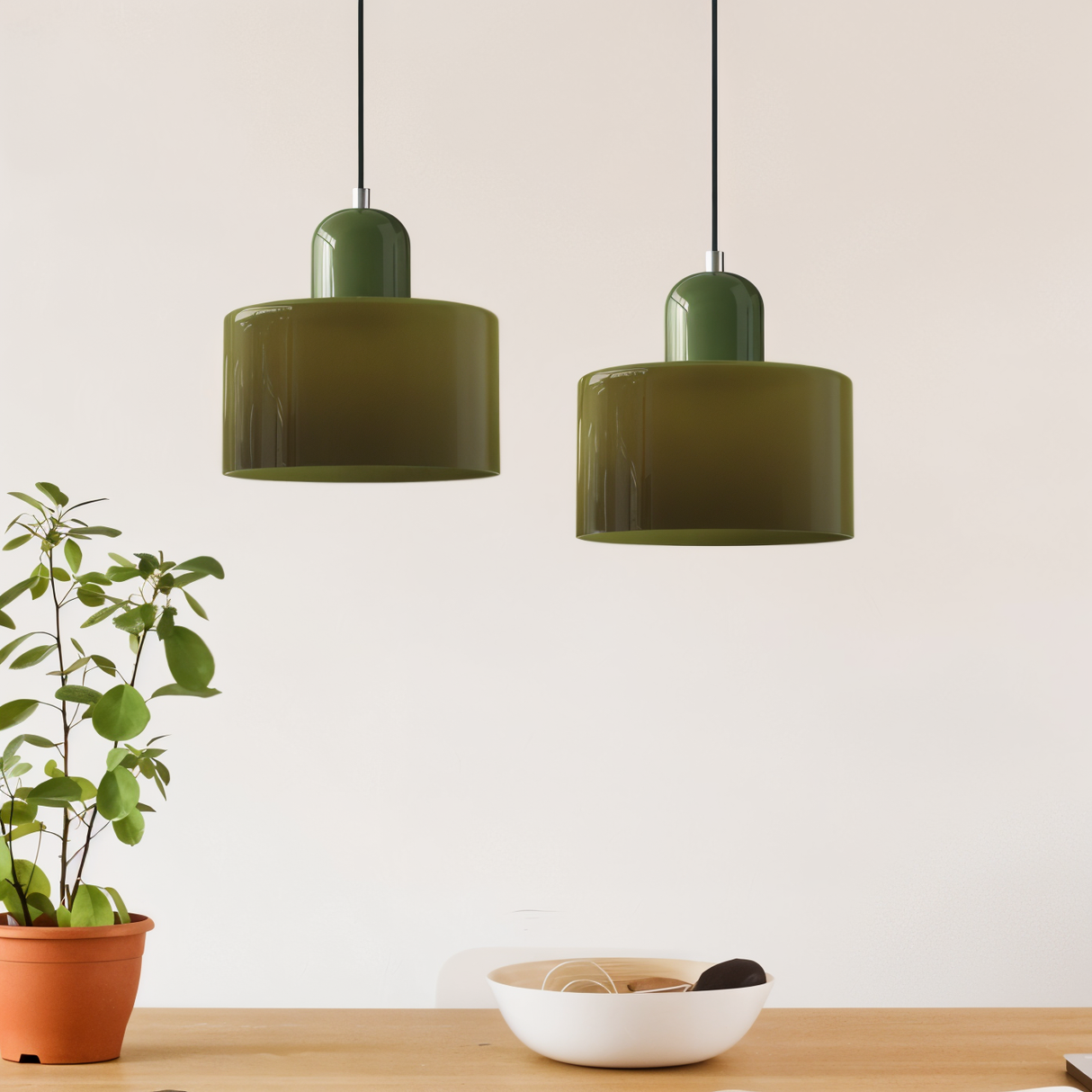 Coloris Cylin Pendellampa – Färgglad Cylindrisk Taklampa i Glas Hemnix