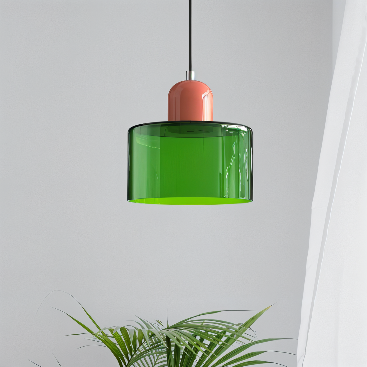 Coloris Cylin Pendellampa – Färgglad Cylindrisk Taklampa i Glas Hemnix