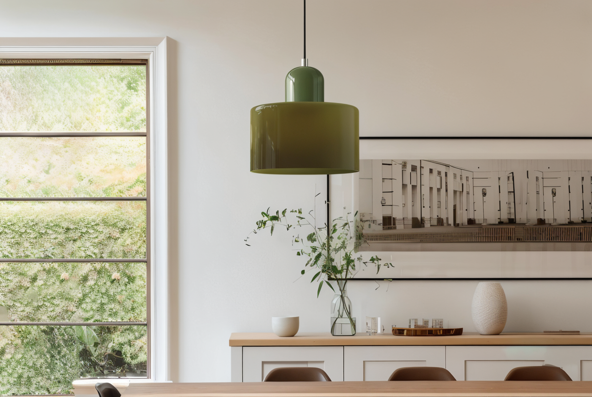 Coloris Cylin Pendellampa – Färgglad Cylindrisk Taklampa i Glas Hemnix