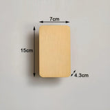 ScandiLuxe Light - Modern rektangulär LED trapphuslampa Carvallo