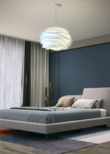 Aurora Taklampa – Stilren PVC Pendel i Blomdesign Hemnix