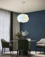 Aurora Taklampa – Stilren PVC Pendel i Blomdesign Hemnix