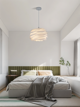Aurora Taklampa – Stilren PVC Pendel i Blomdesign Hemnix