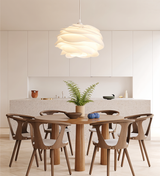 Aurora Taklampa – Stilren PVC Pendel i Blomdesign Hemnix