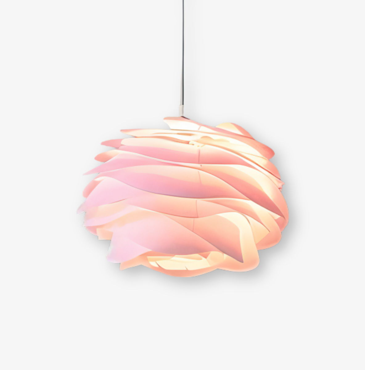 Aurora Taklampa – Stilren PVC Pendel i Blomdesign Hemnix