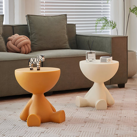 Modernt runt soffbord – Elegant mittpunkt i vardagsrummet med klassisk design MILA Sverige